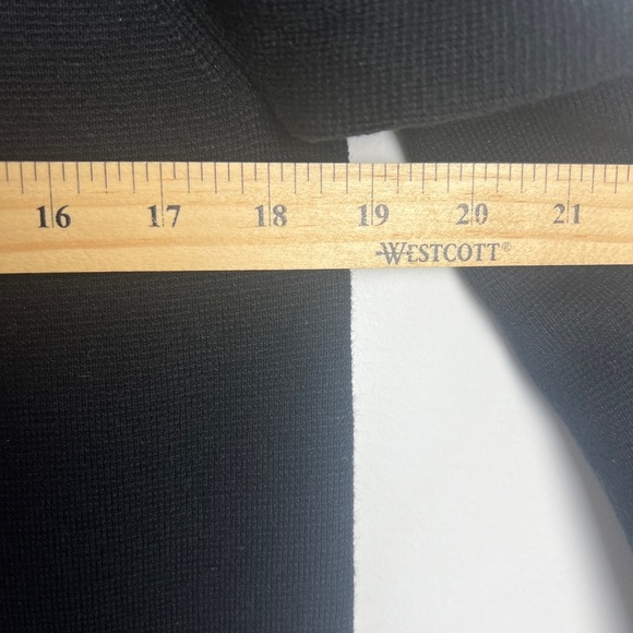 NEW J. Crew Women's Black Size XS Warwick Wool Cotton Blend Sweater Blazer Coat - Picture 14 of 15